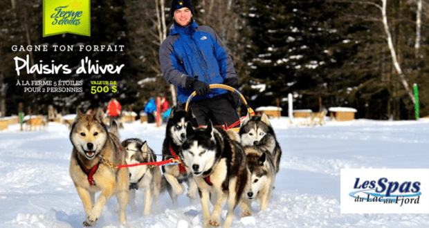 Concours gagnez un weekend plaisirs d’hiver pour 2 personnes