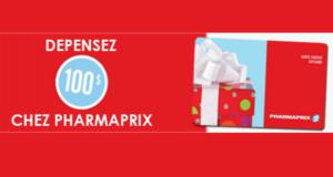 Concours gagnez une Carte-cadeau Pharmaprix de 100$
