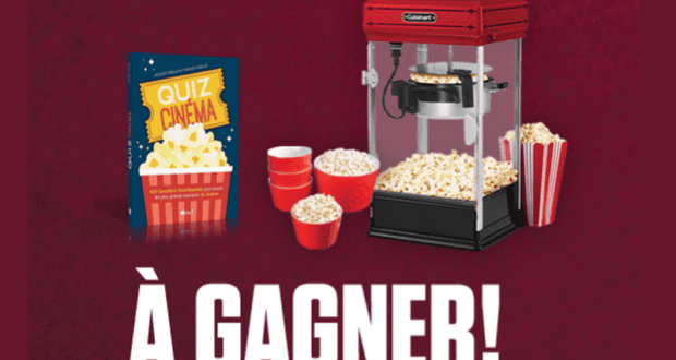 Concours gagnez une Machine à Popcorn du Journal de Montréal