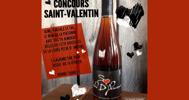 Concours gagnez une bouteille de la cuvée Péché D'Amours