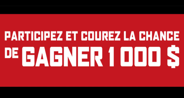 Concours gagnez une carte de crédit prépayée de 1000 $