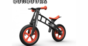 Concours gagnez une draisienne Firstbike modèle limité orange