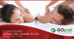 Concours gagnez une journée pour deux au spa Amérispa
