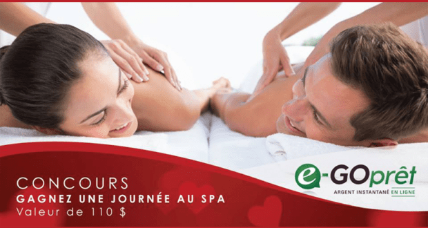 Concours gagnez une journée pour deux au spa Amérispa