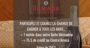 Concours gagnez une nuitée dans la Suite Mézzanine du Ramada Plaza