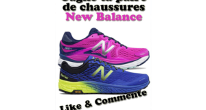 Concours gagnez une paire de chaussures New Balance