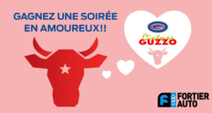 Concours gagnez une soirée en amoureux pour la St-Valentin