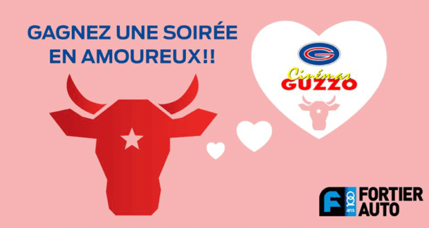 Concours gagnez une soirée en amoureux pour la St-Valentin