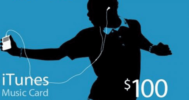 Concours gagnez votre Carte cadeau iTunes de 100$