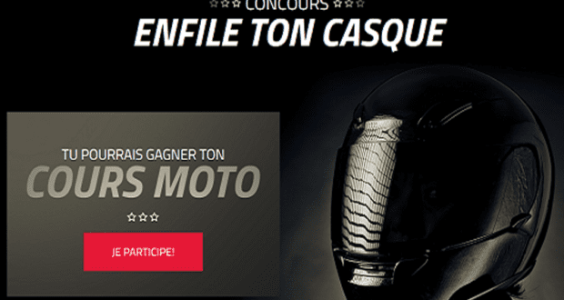 Concours gagnez votre cours de conduite motocyclette