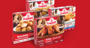 Coupon de 3$ sur tout produit surgelé Flamingo