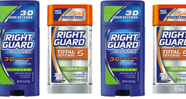 Désodorisant Right Guard à 99¢