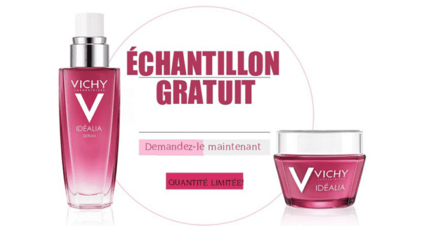 Echantillon gratuit de Routine Idéalia de Vichy