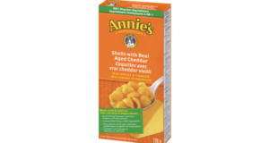 Macaroni et fromage Annie’s à 1,24$