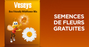 Paquet de semences pour fleurs sauvages Veseys gratuit