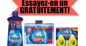 Remise postale sur le désodorisant pour lave-vaisselle Finish