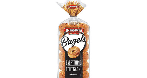 Coupon de 1$ sur un paquet de bagels Dempster’s