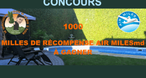 1000 milles de récompense AIR MILES