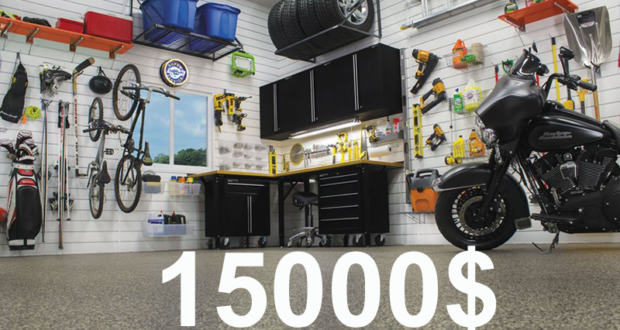 15000$ pour aménager votre garage