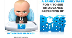 Billets pour le film The Boss Baby