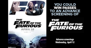 Billets pour le film The Fate of the Furious