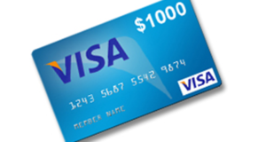 Carte Visa de 1000$