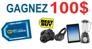 Carte-cadeau Best Buy de 100$