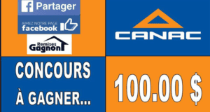 Carte cadeau Canac de 100$