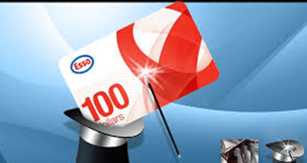 Carte cadeau Esso de 100$