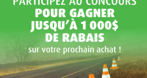 Carte-cadeau de 1000$ pour l'achat de pneus Nokian Tyres