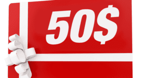 Carte-cadeau d'essence de 50$