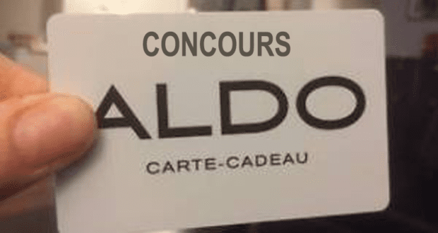 Cartes-cadeaux Aldo de 500$