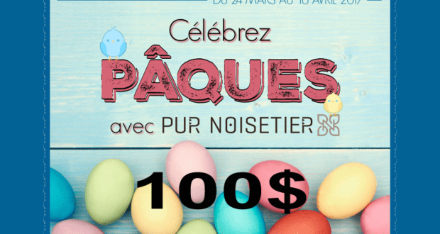 Certificat-cadeau Pur Noisetier de 100$