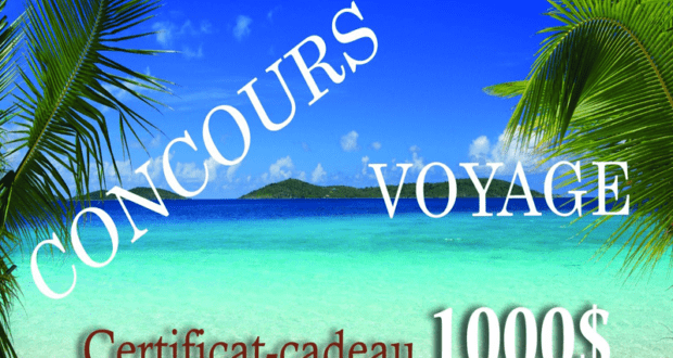 Certificat voyage de 1000$