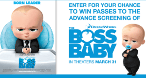 Concours gagnez des Billets du film THE BOSS BABY