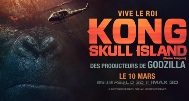 Concours gagnez des billes du film KONG SKULL ISLAND