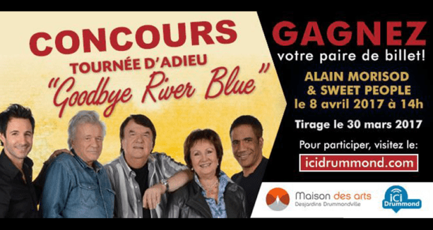 Concours gagnez des billets pour le spectacle d’adieu de Alain Morisod & Sweet People