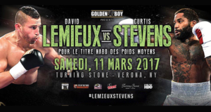 Concours gagnez des billets pour voir Lemieux vs Stevens