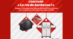 Concours gagnez un Barbecue de 65 000 BTU Broil King + housse et 3 ustensiles