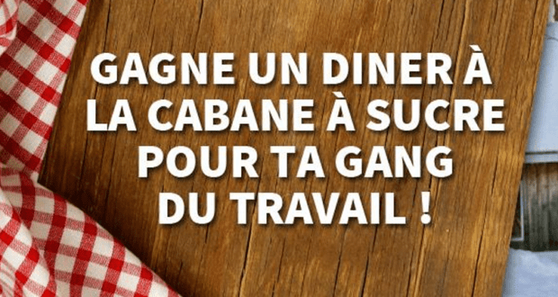 Diner à la cabane à sucre