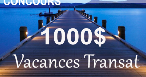 Forfait vacances Transat de 1000$
