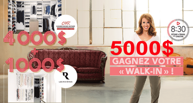 Gagnez votre walk-in de rêve de 5000 $