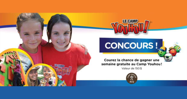 Semaine gratuite au Camp Youhou de St-Jean-sur-Richelieu