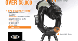 Télescope Celestron et accessoires (valeur de 5088.75$)