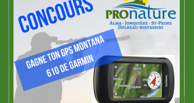 Un GPS Montana 610 de Garmin de 560$