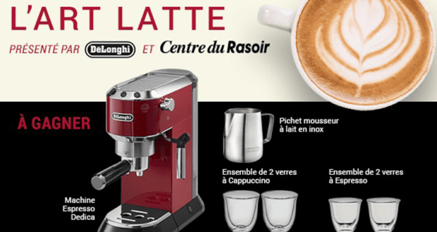 Un ensemble de quatre produits reliés au café