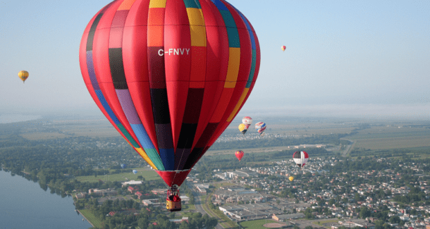 Une envolée en montgolfière