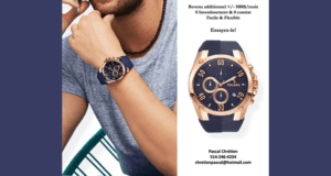 Une montre Jacob de TOCARA de 369$