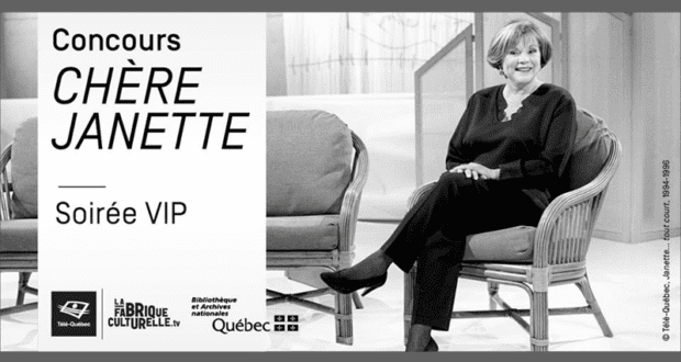 Une soirée VIP avec Janette Bertrand