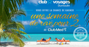 Voyage d'une semaine pour 2 dans le Club Med de votre choix